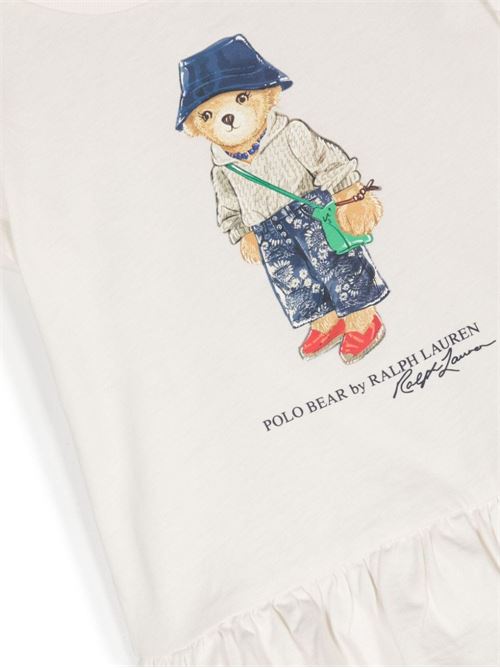 Abito neonata con orsetto RALPH LAUREN KIDS | 310915833001